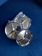 4X MERCEDES BENZ WIEL EMBLEMEN BUITEN MAAT 75 MM 7,5CM, Ophalen of Verzenden, Nieuw