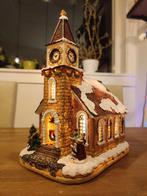 Kerkje kerstdorp met verlichting, Diversen, Kerst, Ophalen