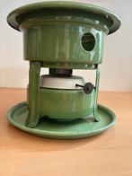 Vintage Petroleumstel - Groen Emaille, Ophalen