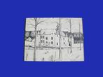 Gesigneerde pentekening uit 1987 kasteel Sterrebos., Ophalen