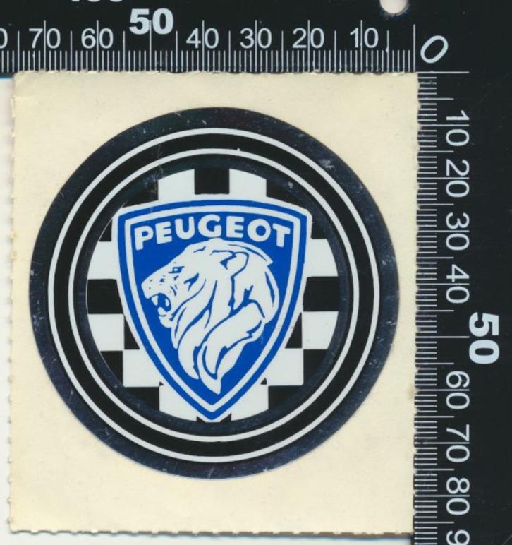 Sticker: Peugeot (8), Verzamelen, Stickers, Zo goed als nieuw, Auto of Motor, Ophalen of Verzenden