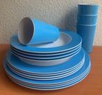 Mepal Rosti Wave: 4-p. servies in eos-blauw #1, Lochem, Ophalen of Verzenden, Zo goed als nieuw, Mepal