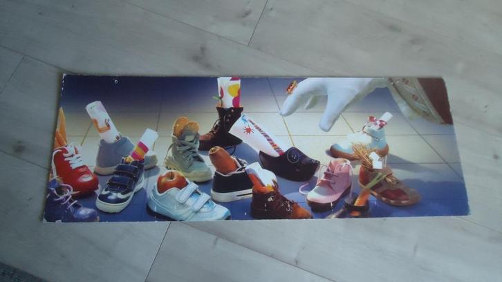 sinterklaas winkel reklame plaat, Diversen, Sinterklaas, Gebruikt, Ophalen of Verzenden