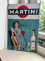Vintage bord Martini 20x30, Verzamelen, Merken en Reclamevoorwerpen, Ophalen of Verzenden, Zo goed als nieuw, Reclamebord