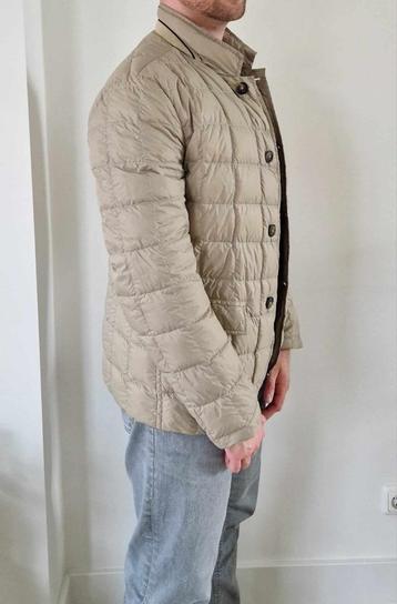 Fay (Italiaans) quilted donsjas - voor heren in Tan/Beige beschikbaar voor biedingen