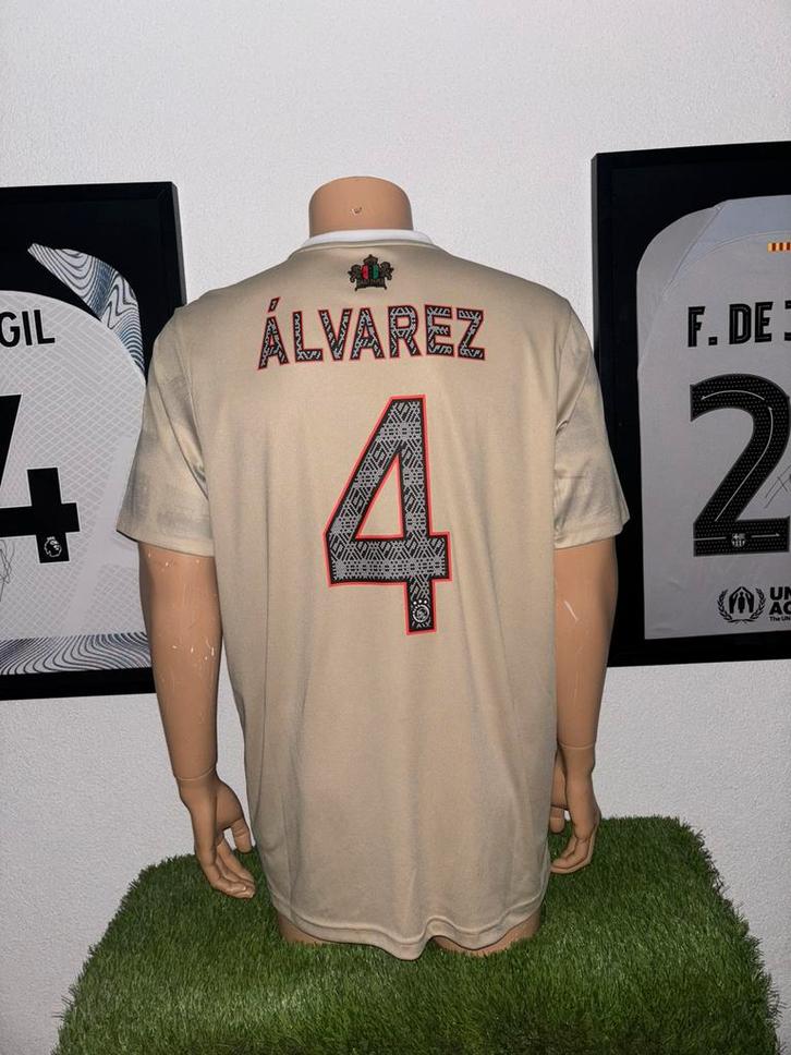 Ajax 3de shirt 2022/2023 Alvarez, Sport en Fitness, Voetbal, Zo goed als nieuw, Shirt, Maat XL, Ophalen of Verzenden