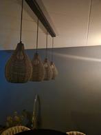 Hanglamp met 4 lampen, Huis en Inrichting, Lampen | Hanglampen, Ophalen of Verzenden, Zo goed als nieuw, Metaal, Modern