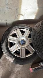 4x winterbanden 215/55 R16 Viking Wintech + ford velgen, Auto-onderdelen, Banden en Velgen, Ophalen, 16 inch, Winterbanden, Band(en)