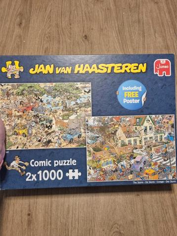 Jan van Haasteren Puzzel - 2x1000 stukjes beschikbaar voor biedingen
