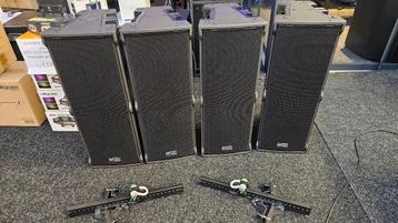 RCF TTL4 incl hoezen en fily bar (showroom voorraad beschikbaar voor biedingen