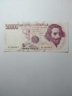 Italië 50 000 lire 1984, Ophalen of Verzenden, Overige landen