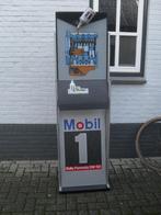 Reclamebord Mobil Oil Manvace Formule 1, Verzamelen, Verzenden, Gebruikt, Reclamebord