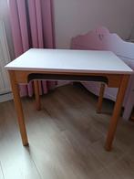 Vintage school bureau inclusief stoel., Ophalen, Gebruikt, Tafel(s) en Stoel(en)