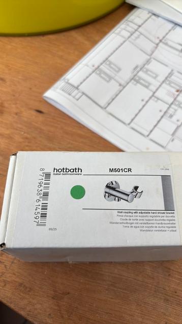 Hotbath Cobber wandsteur m501 chroom beschikbaar voor biedingen