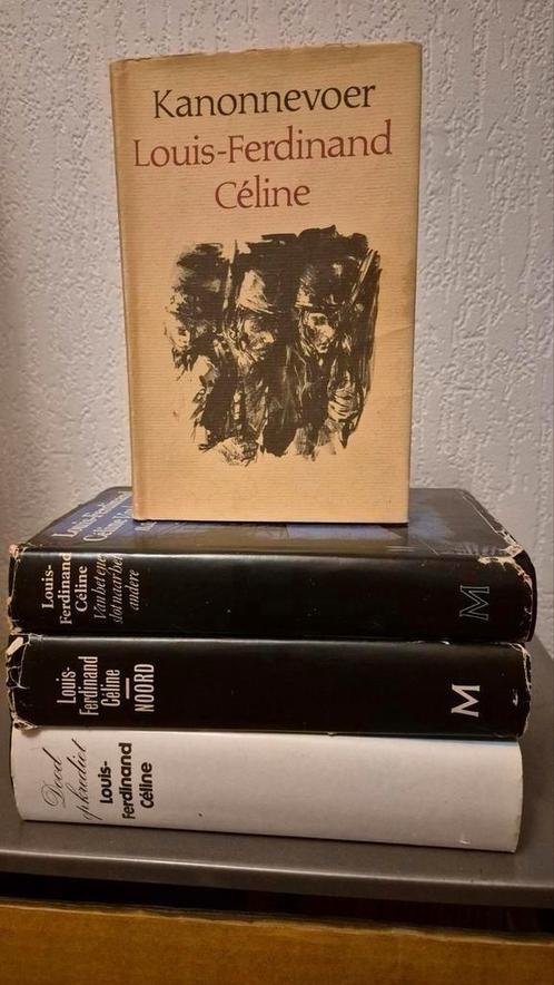 louis-Ferdinand Celine 4x gebonden 2x 1e druk, Boeken, Literatuur, Gelezen, Nederland, Ophalen of Verzenden