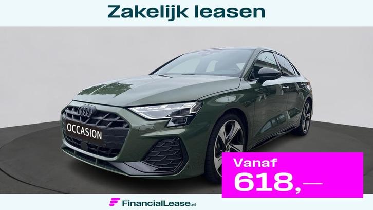 Audi A3 Limousine 35 TFSI 150pk S edition / Achteruitrijcame, Auto's, Audi, Bedrijf, Lease, Financial lease, A3, ABS, Achteruitrijcamera