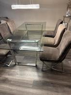 Richmond Glazen Tafel - 230x100 cm, Huis en Inrichting, Tafels | Eettafels, Erik Kuster, 200 cm of meer, Vijf personen of meer