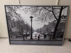 Zwart/wit/rood Amsterdam schilderij van Ikea., Huis en Inrichting, Woonaccessoires | Schilderijen, Tekeningen en Foto's, Ophalen