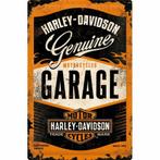 Harley Davidson Garage wandbord metaal XXL, Verzamelen, Nieuw, Reclamebord, Ophalen of Verzenden