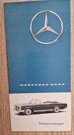 Folders Mercedes modellengamma, Boeken, Ophalen of Verzenden, Zo goed als nieuw, Mercedes