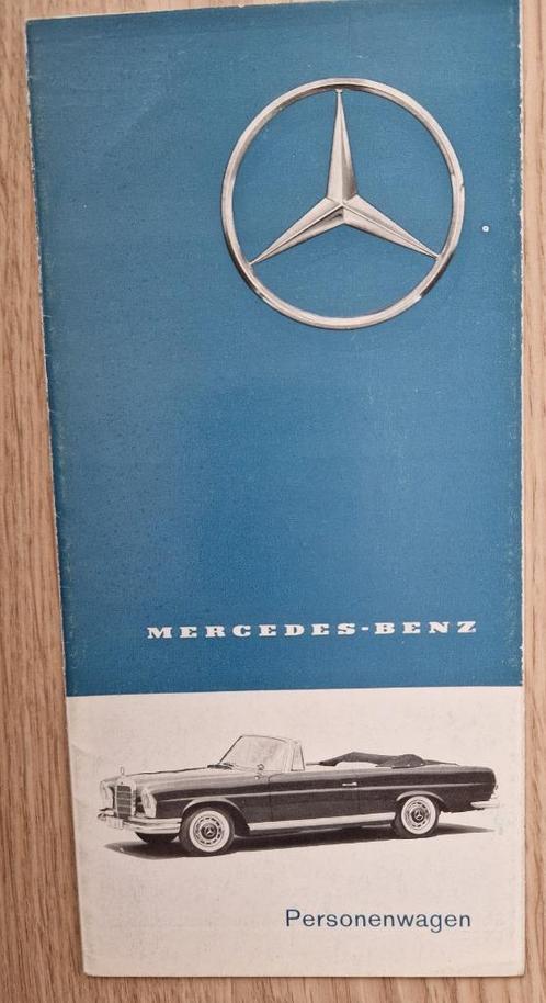 Folders Mercedes modellengamma, Boeken, Auto's | Folders en Tijdschriften, Zo goed als nieuw, Mercedes, Ophalen of Verzenden