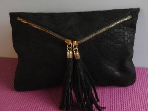 damestas leer clutch Italy design enveloppe tas leer, Sieraden, Tassen en Uiterlijk, Tassen | Damestassen, Zo goed als nieuw, Overige typen