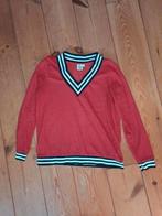 rode kanten shirt L, Ophalen of Verzenden, Zo goed als nieuw, Rood, Korte mouw