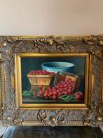 Stilleven, olie op paneel., Antiek en Kunst, Kunst | Schilderijen | Klassiek, Ophalen