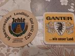 Bierviltje merk Ganter en merk Jehle, Ophalen, Viltje(s), Overige merken