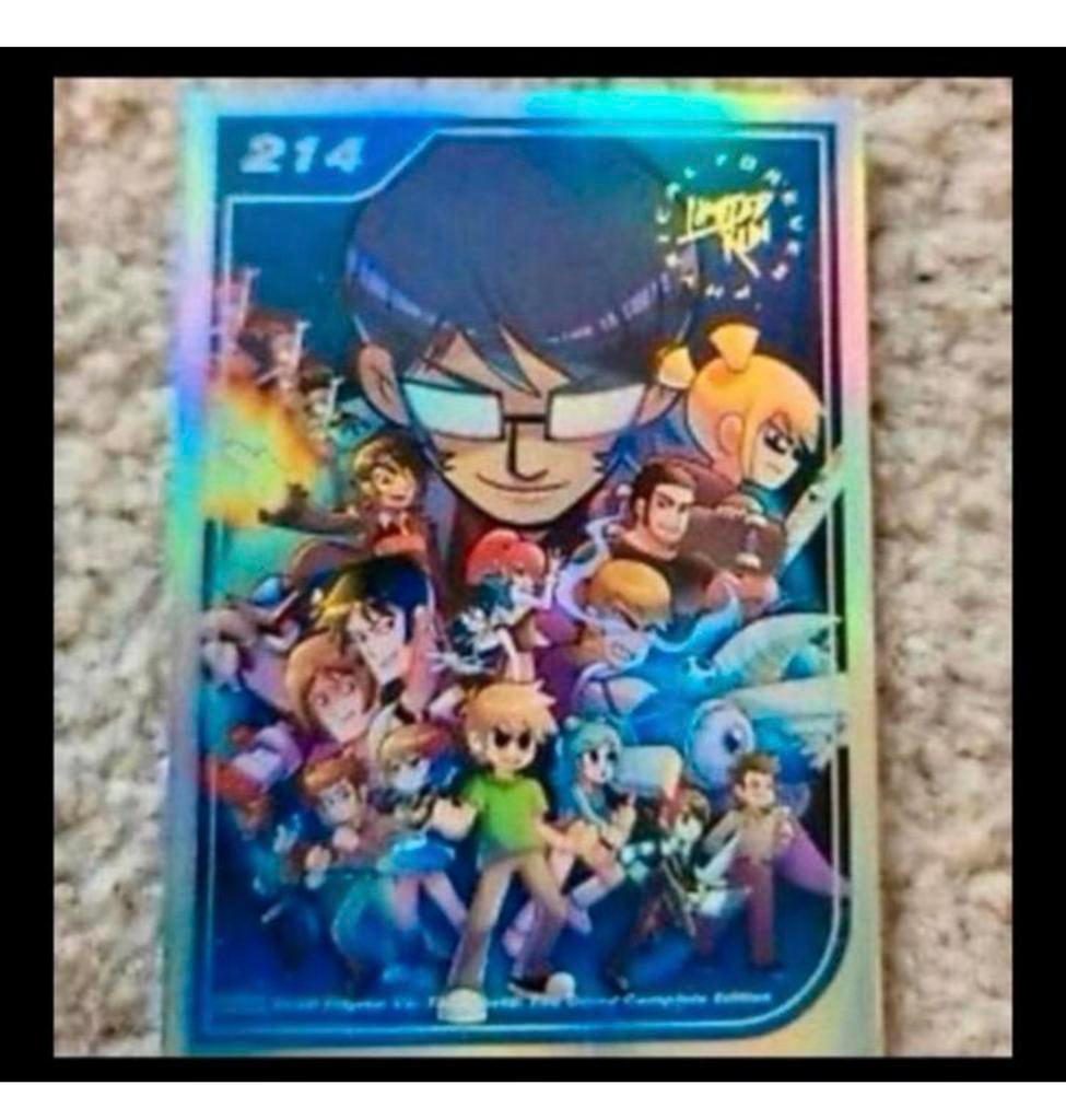 Scott Pilgrim The World Limited Run Edition 214 kaart card, Ophalen of Verzenden, Nieuw, Losse kaart