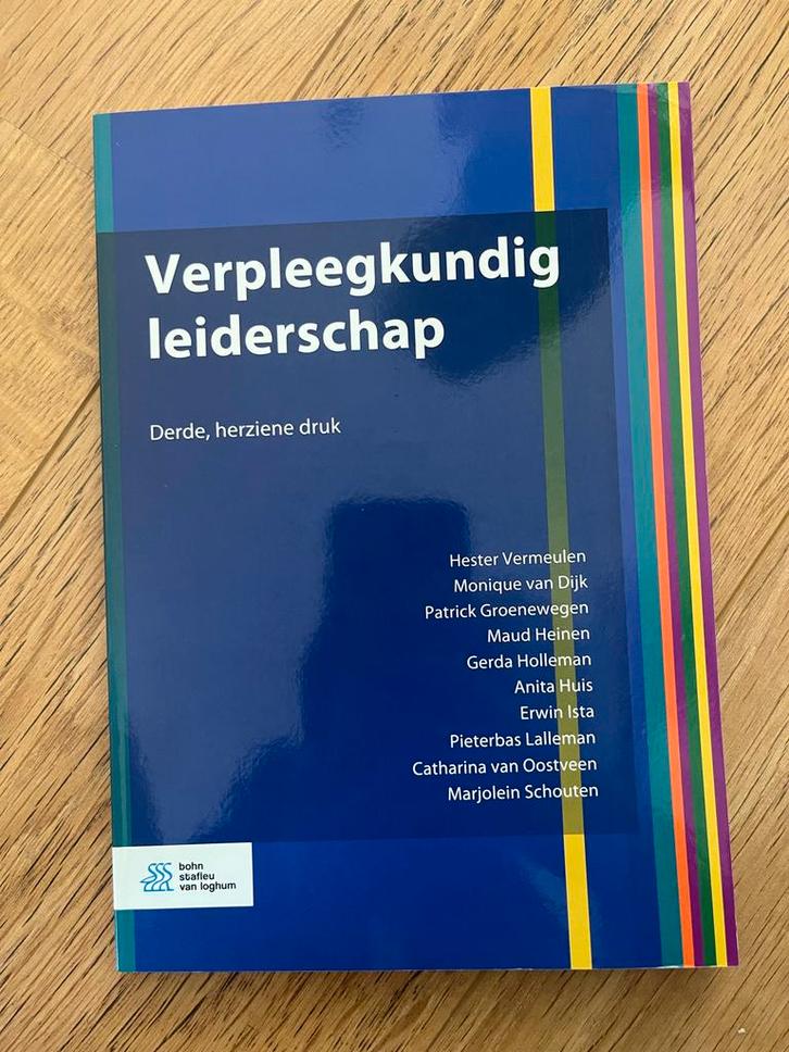Verpleegkundig Leiderschap - Derde Druk, Boeken, Studieboeken en Cursussen, Zo goed als nieuw, HBO, Gamma, Ophalen of Verzenden