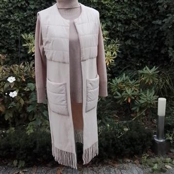 Lichtroze bodywarmer Marccain/Marc Cain maat S 36/38 beschikbaar voor biedingen