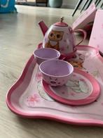 Theeservies Katten Design in Koffer, Kinderen en Baby's, Ophalen of Verzenden, Zo goed als nieuw, Meisje