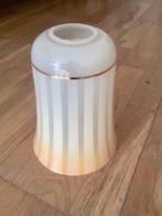 vintage glazen lampenkap voor hanglamp uit de jaren `50, Huis en Inrichting, Lampen | Lampenkappen, Ophalen, Zo goed als nieuw