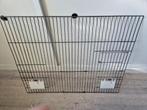 Voorfronten zwarte 50x40, Dieren en Toebehoren, Ophalen of Verzenden, Zo goed als nieuw, Metaal, Vogelkooi
