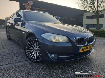 BMW 5-serie Touring 520d High Executive leder navi 19 inch beschikbaar voor biedingen