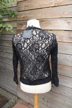 Vest zwart kant Claudia Strater mt 36 Vaste prijs, Kleding | Dames, Truien en Vesten, Zwart, Ophalen of Verzenden, Zo goed als nieuw