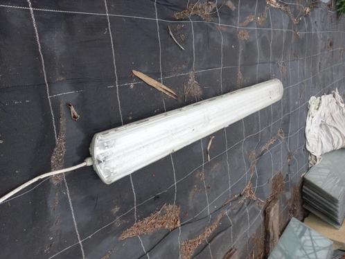 100x Tl bakken 1.5 m TL Armatuur - Dubbel TL TEL:0612954942, Doe-het-zelf en Verbouw, Bouwverlichting, Gebruikt, Lamp met armatuur