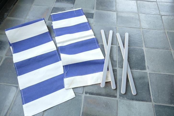 Lichtgewicht trekkingstoel – 2 stuks - zelfgemaakt, Caravans en Kamperen, Kampeeraccessoires, Gebruikt, Ophalen of Verzenden