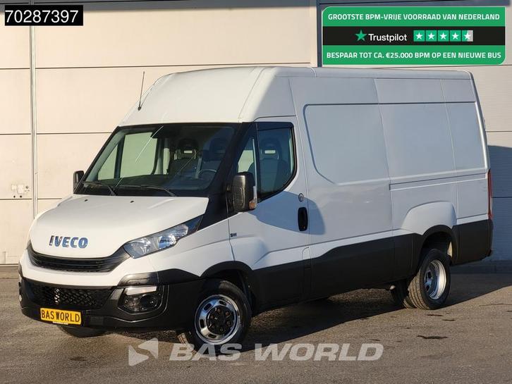 Iveco Daily 35C14 L2H2 Dubbellucht 3,5t Trekhaak Airco Cruis, Auto's, Bestelauto's, Bedrijf, Te koop, Airconditioning, Centrale vergrendeling