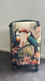 Koffer/Trolley/Handbagagekoffer met toekan, Ophalen of Verzenden, Nieuw, Hard kunststof, Slot