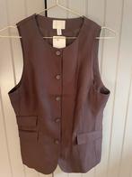 Gilet nieuw H&M maat 36, Kleding | Dames, H&M, Bruin, Nieuw, Ophalen of Verzenden
