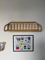 Rotan boekenplank, Huis en Inrichting, Woonaccessoires | Wanddecoraties, Ophalen, Zo goed als nieuw