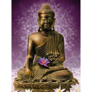 Diamond Painting Boeddha - 60x80 vierkant beschikbaar voor biedingen