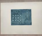 Ets van Jan Montyn ‘voor nu + dan’ 1977, Antiek en Kunst, Kunst | Etsen en Gravures, Ophalen