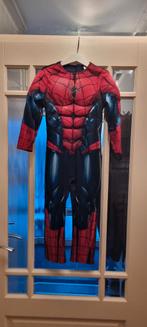 SPIDERMAN VERKLEEDPAK MAAT 116, Ophalen of Verzenden, Zo goed als nieuw, Pak of Jurk