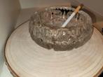 Kristallen asbak 1300 gram, Ophalen of Verzenden, Zo goed als nieuw, Asbak