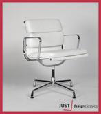 Vitra Eames ea 208 Sneeuw Leder Chroom (voorraad:4), Niet ingevuld, Zo goed als nieuw, Niet ingevuld, Niet ingevuld