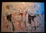 Tekening van Bruno Risis & Franco Marvulli, Ophalen of Verzenden