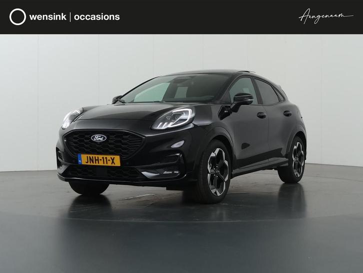 Ford Puma 1.0 EcoBoost Hybrid ST-Line X | Trekhaak | Facelif, Auto's, Ford, Bedrijf, Te koop, Puma, 360° camera, ABS, Achteruitrijcamera